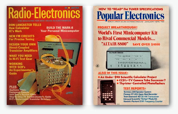 Revistas de electrónica de la época
