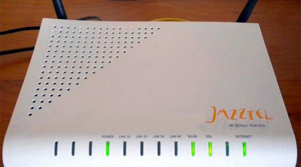 Router Jazztel VDSL2 de 30 Mbps