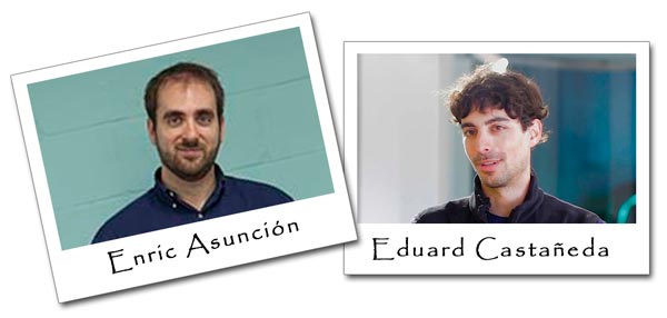 Los fundadores de Wallbox: Enric Asunción y Eduard Castañeda