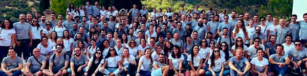 Trabajadores de Genially en las oficinas centrales en Córdoba (España)