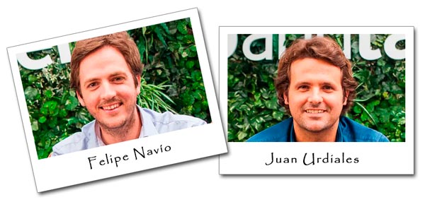 Los fundadores de Jobandtalent: Juan Urdiales y Felipe Navío