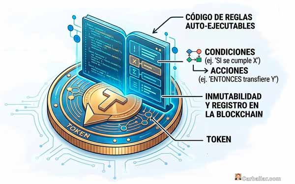 Contrato inteligentes o smart contracts en un token