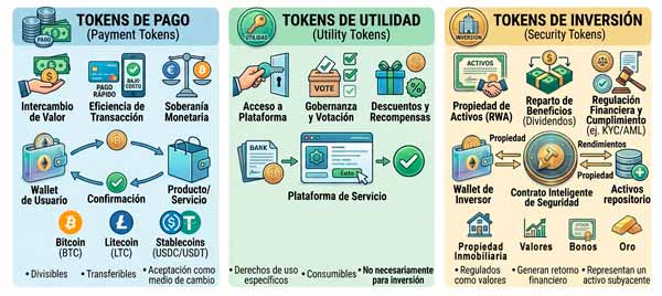 Tipos de token legales