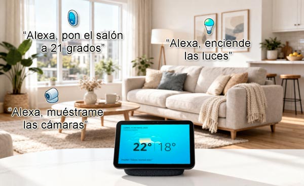 Domótica por voz con Alexa