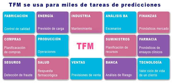 Usos de los modelos TFM